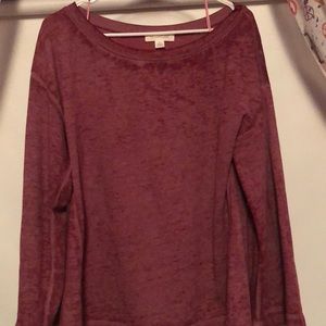 Treasure & Bond Magenta Sweatshirt
